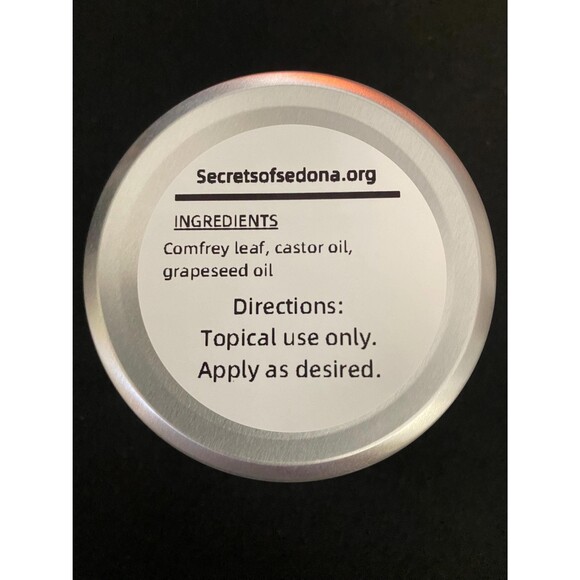 Organic Comfrey Salve - Cream with Castor Oil - Picture 2 of 9